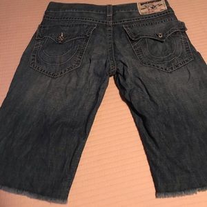 Men’s True Religion Jean shorts!